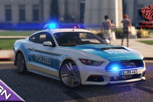 Ford Mustang Polizei Stuttgart